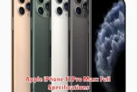 Apple iPhone 11 Pro Max: Full Specifications