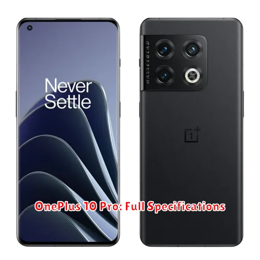 OnePlus 10 Pro: Full Specifications