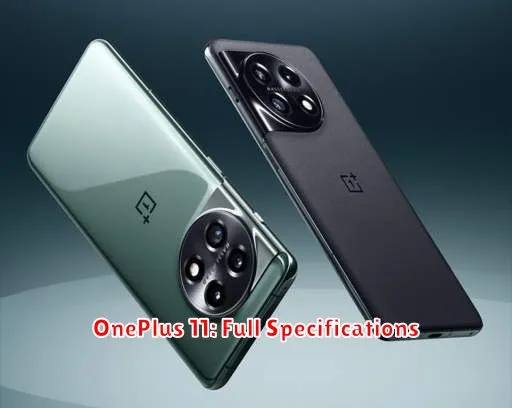OnePlus 11: Full Specifications