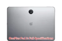 OnePlus Pad 3: Full Specifications