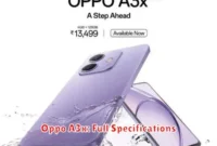 Oppo A3x: Full Specifications