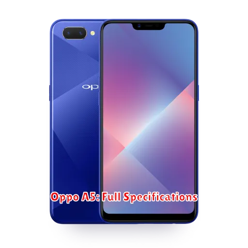Oppo A5: Full Specifications