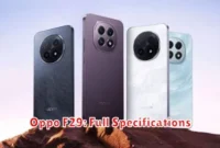 Oppo F29: Full Specifications Oppo F29: Full Specifications