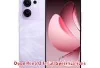 Oppo Reno13 F: Full Specifications Oppo Reno13 F: Full Specifications