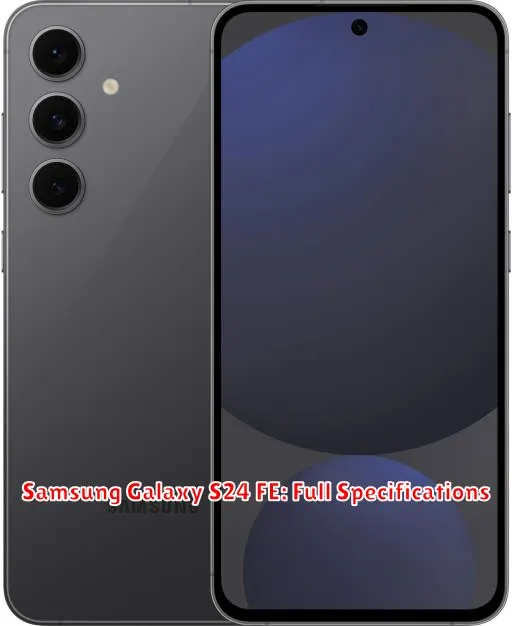 Samsung Galaxy S24 FE: Full Specifications