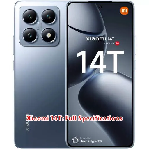 Xiaomi 14T: Full Specifications