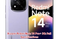 Xiaomi Redmi Note 14 Pro+ 5G: Full Specifications Xiaomi Redmi Note 14 Pro+ 5G: Full Specifications
