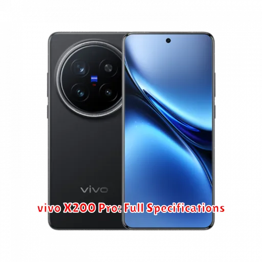 vivo X200 Pro: Full Specifications