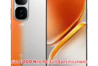 vivo iQOO Neo 10: Full Specifications vivo iQOO Neo 10: Full Specifications