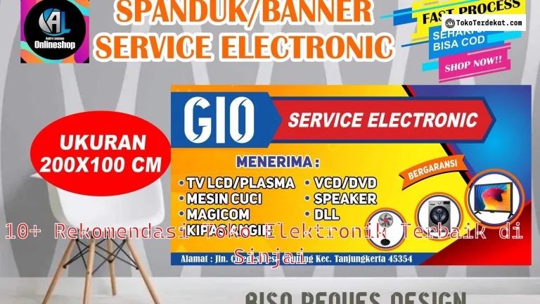 10+ Rekomendasi Toko Elektronik Terbaik di Sinjai